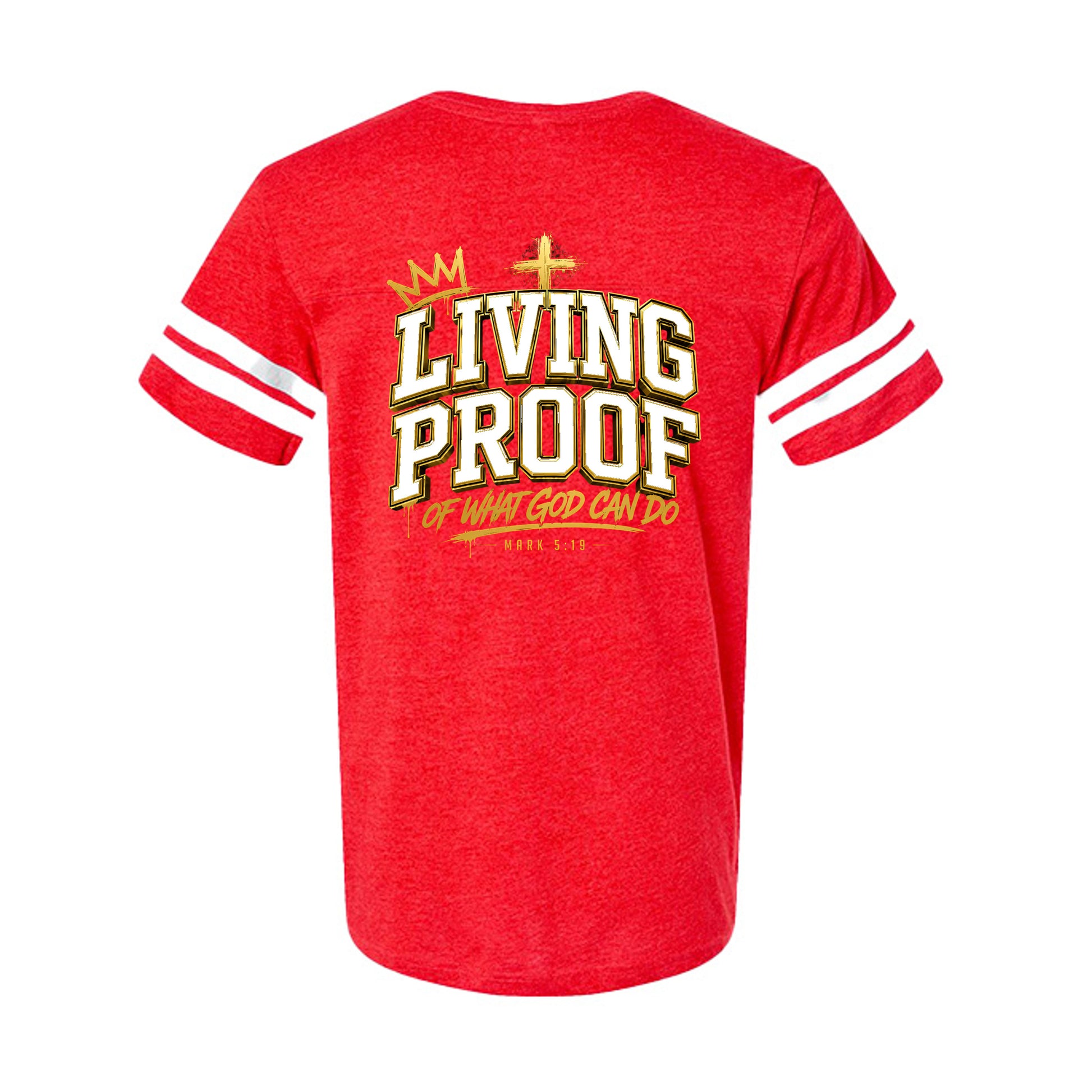 Vintage Red/ White - 6937 - BACK