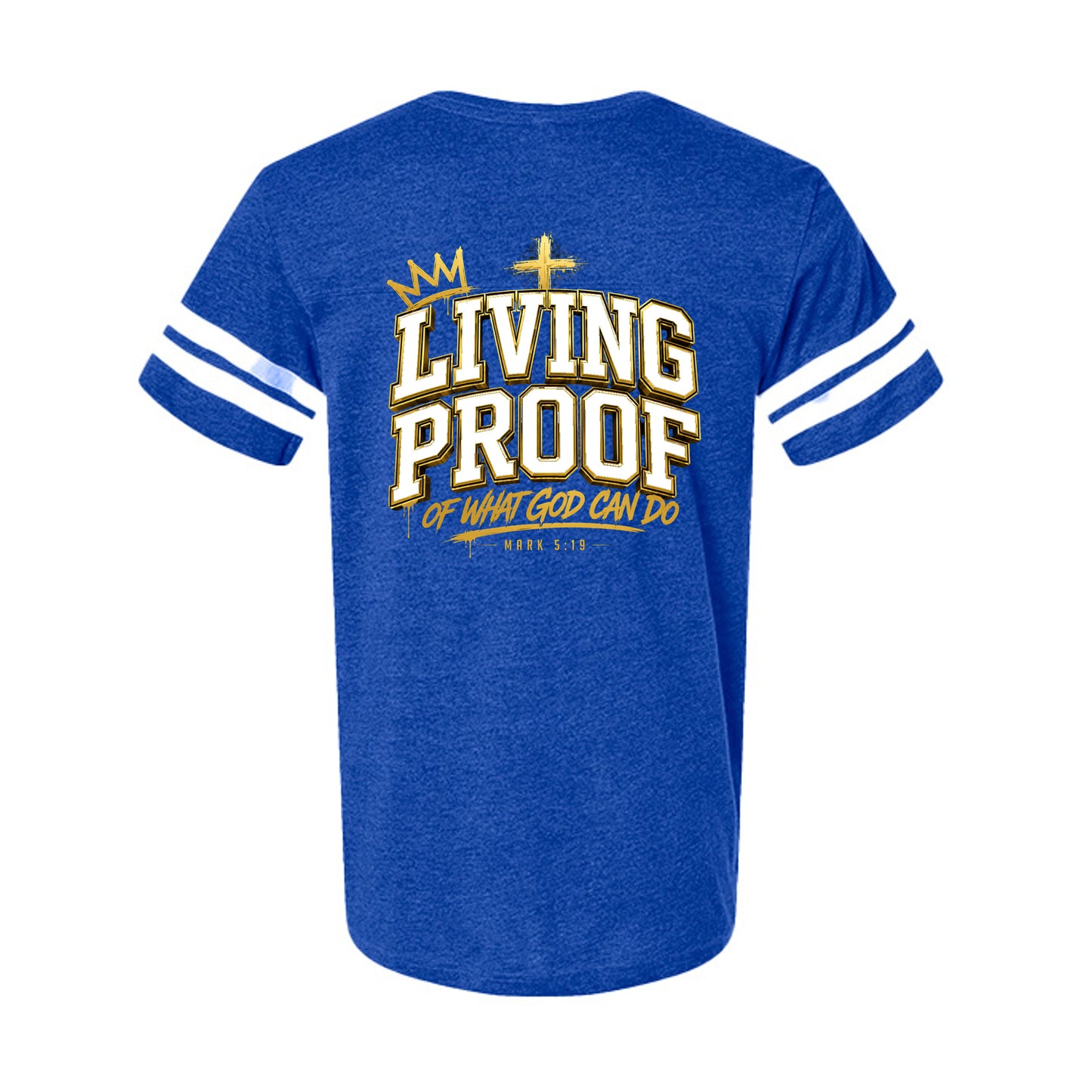 Vintage Royal/ White - 6937 - BACK