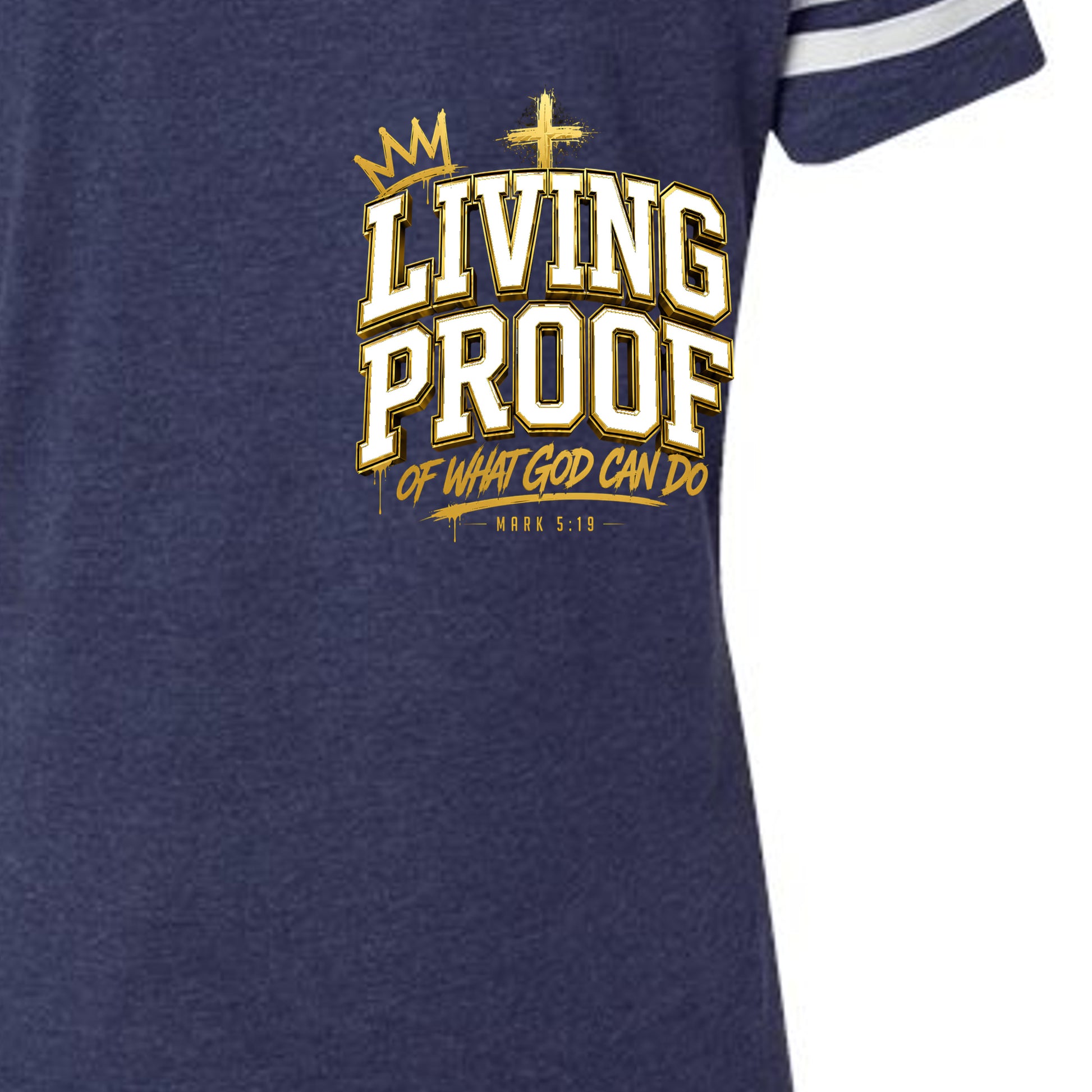 Vintage True Navy/ Blended White - 3537 - BACK