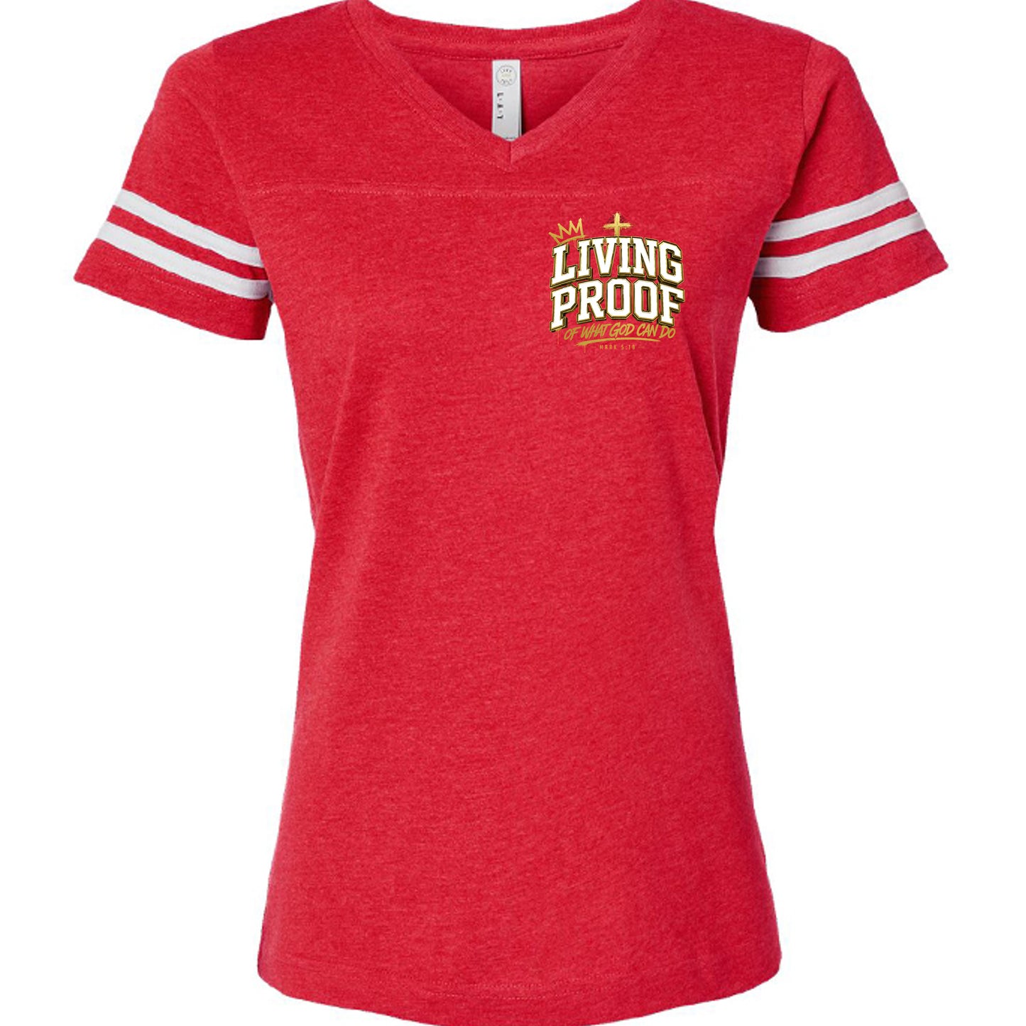 VN RED/ BLD WHT - 3537 - FRONT