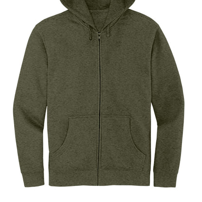 Heathered Olive - DT6102 - FRONT