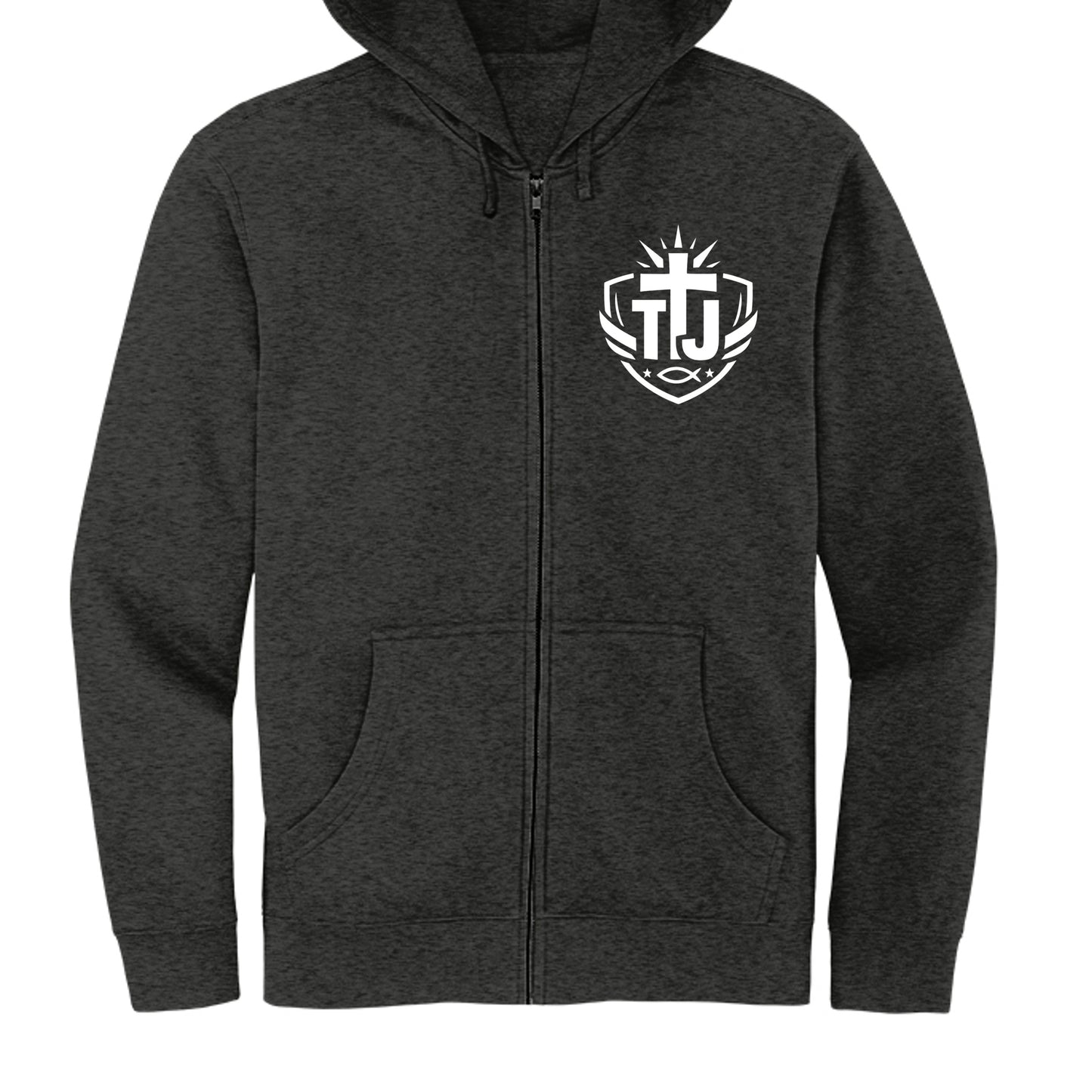 Heathered Charcoal - DT6102 - FRONT