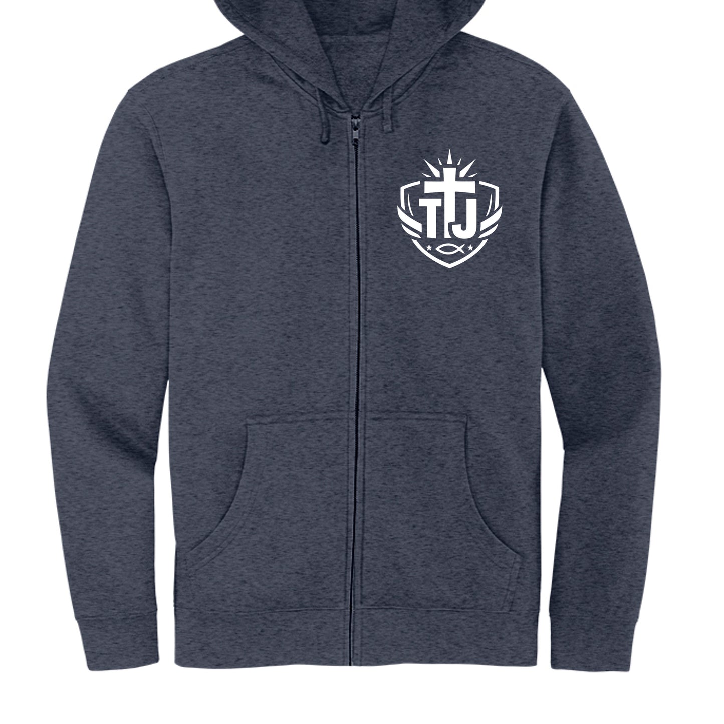 Heathered Navy - DT6102 - FRONT