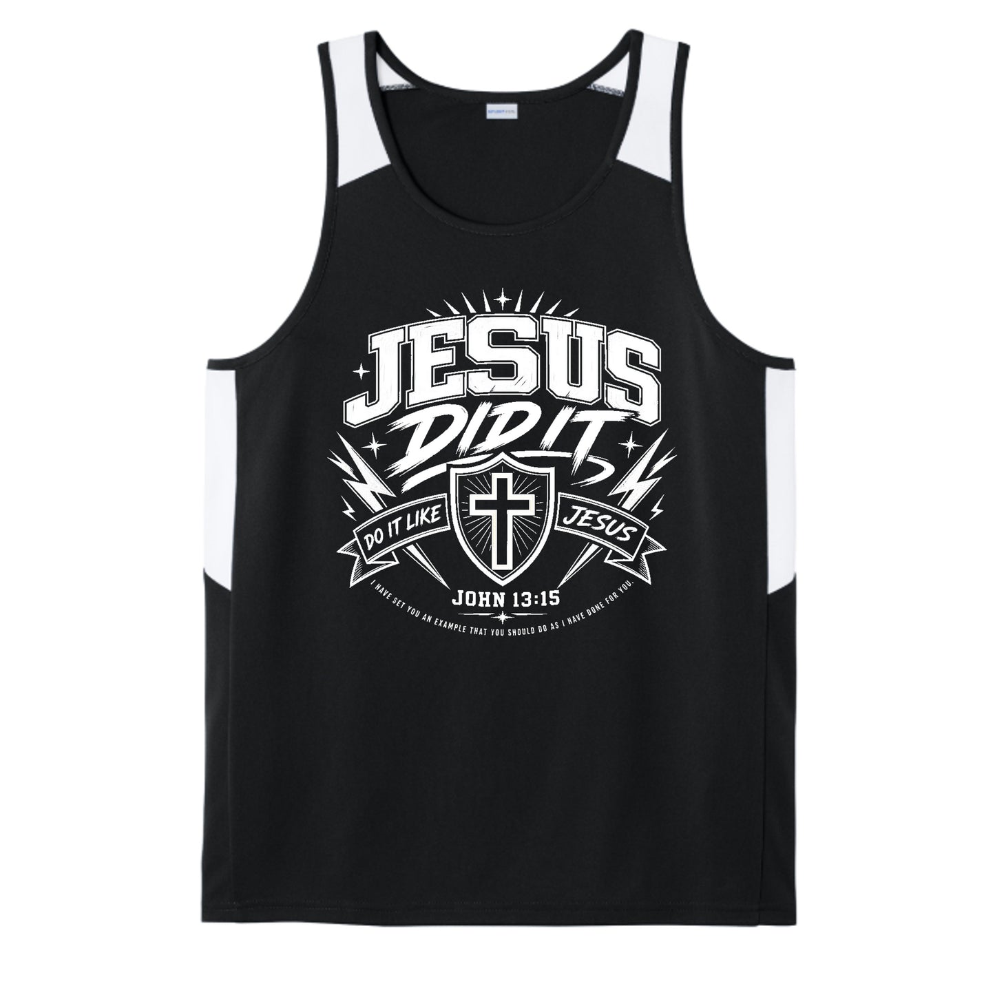 Blk/White - ST446 - FRONT