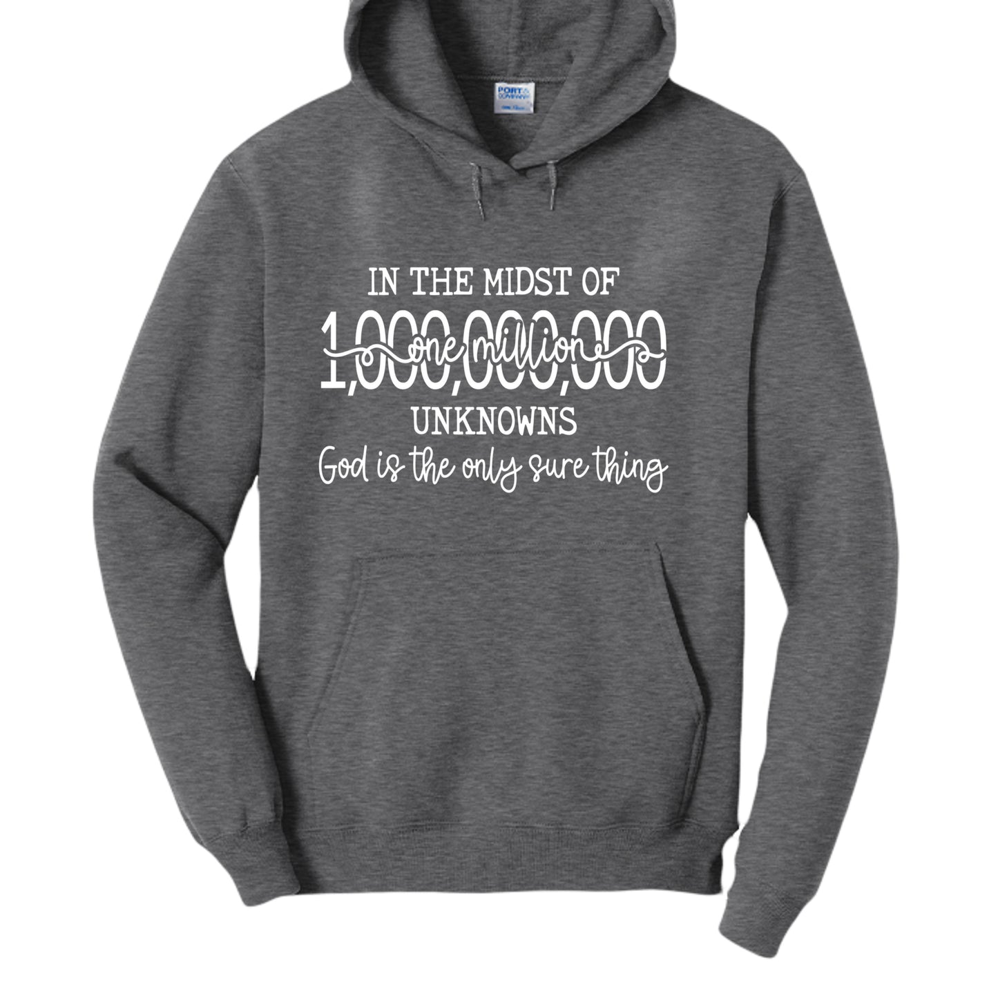 Heather Navy - PC78H - FRONT