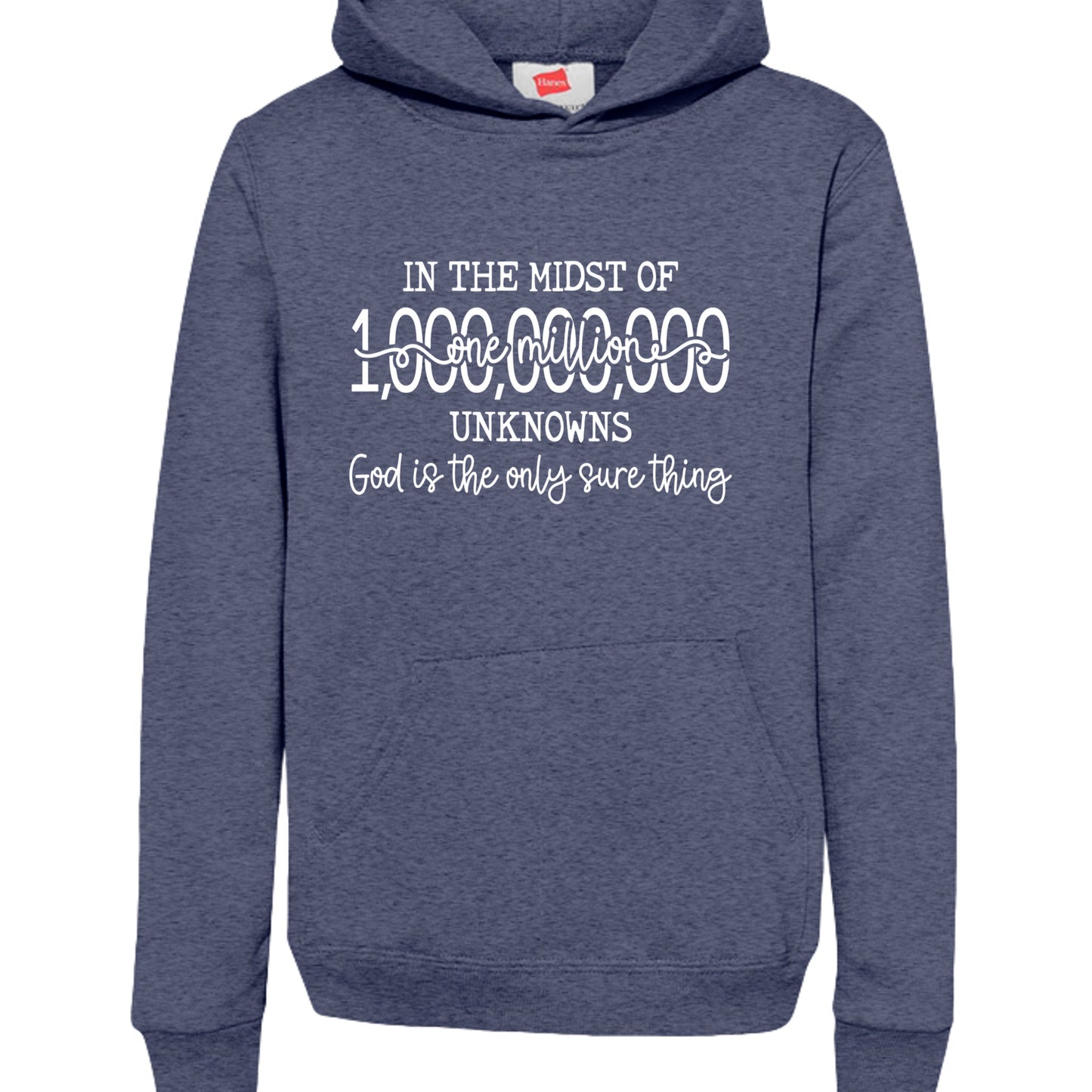 Heather Navy - P473 - FRONT