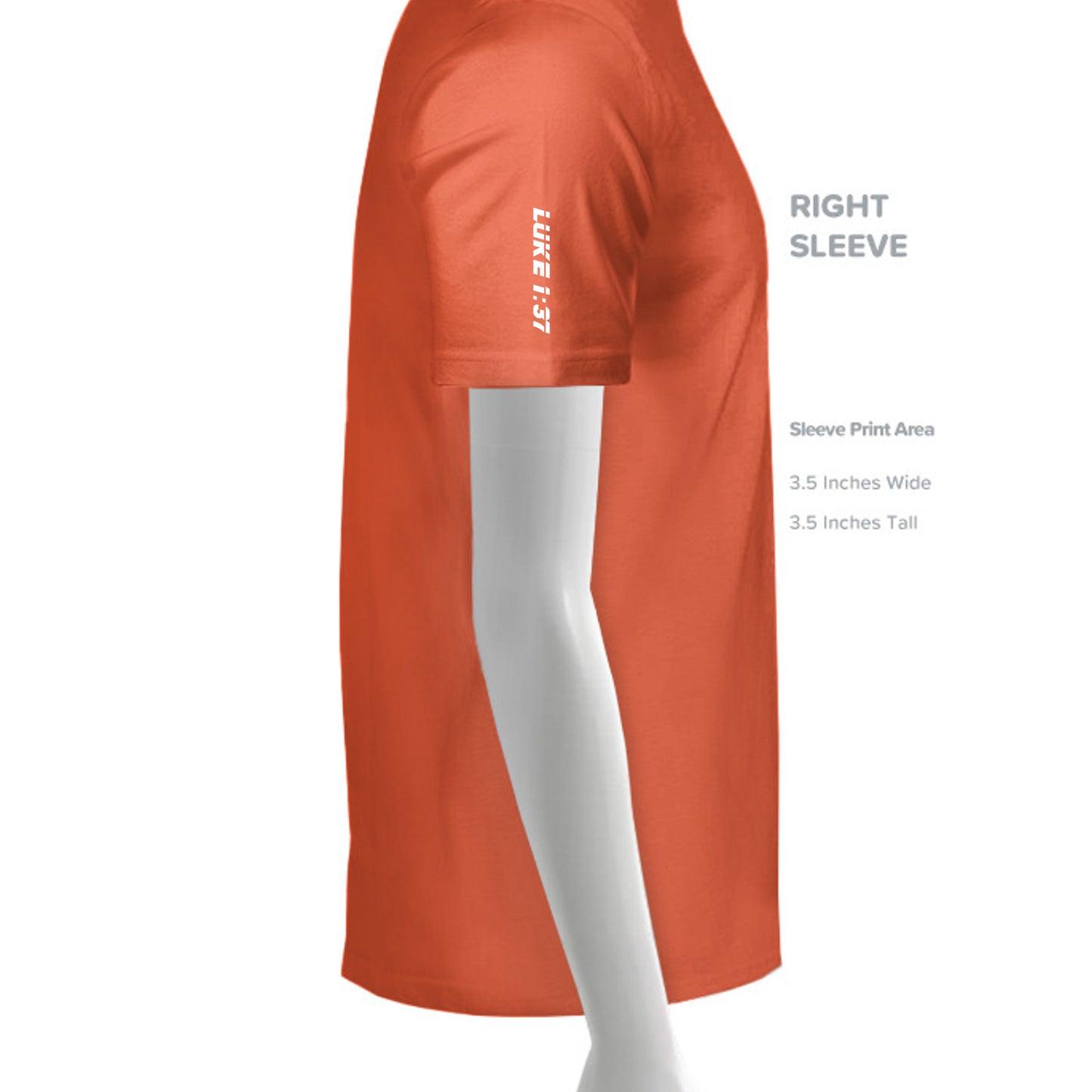Bright Orange - BA5100 - SLEEVE_RIGHT