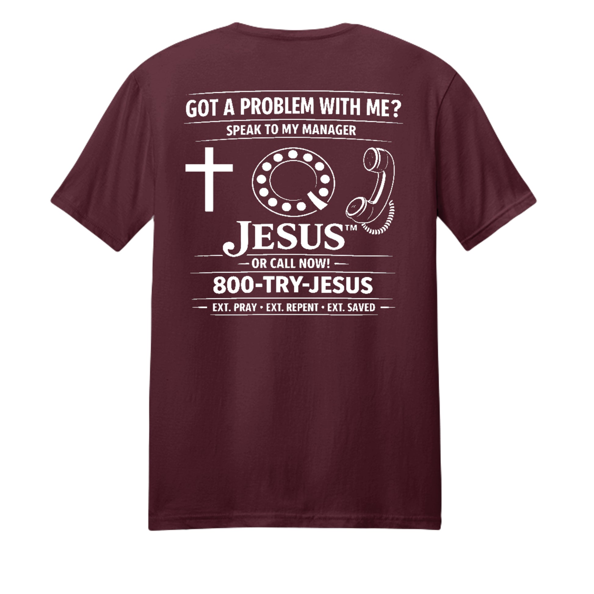 Athletic Maroon - PC450 - BACK