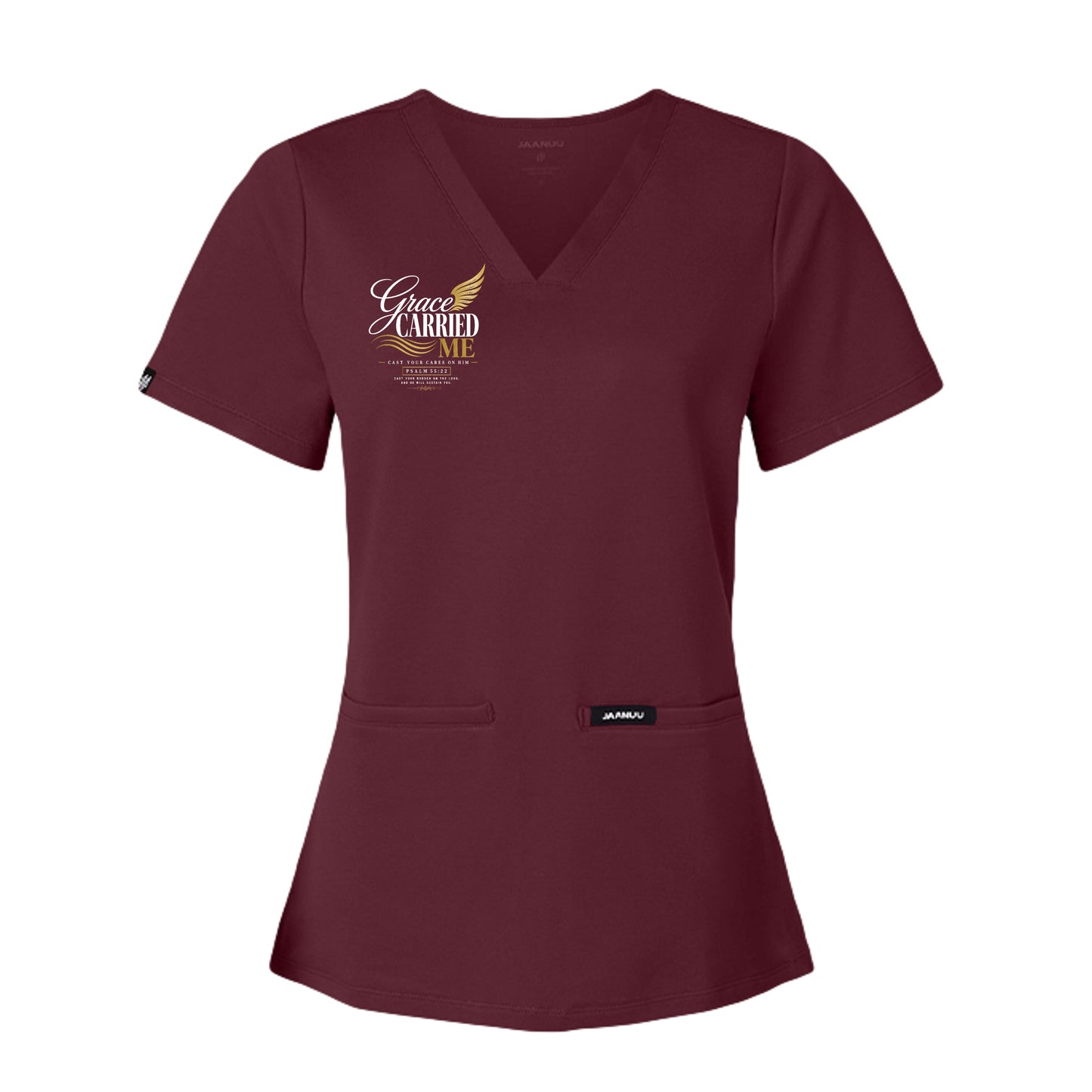 Burgundy - W30003 - FRONT