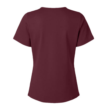 Burgundy - W30003 - BACK