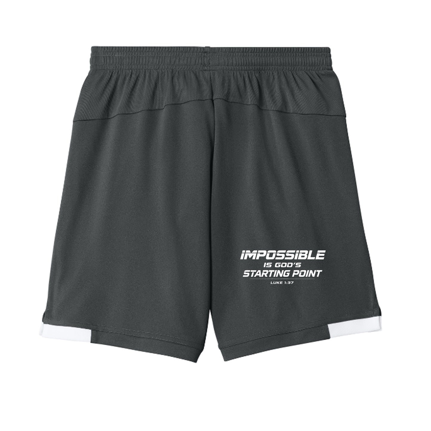 Iron Grey/ White - YST4420 - FRONT