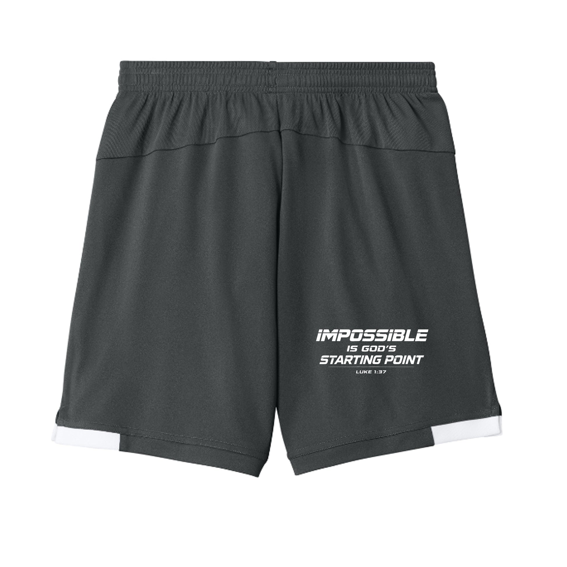 Iron Grey/ White - YST4420 - FRONT
