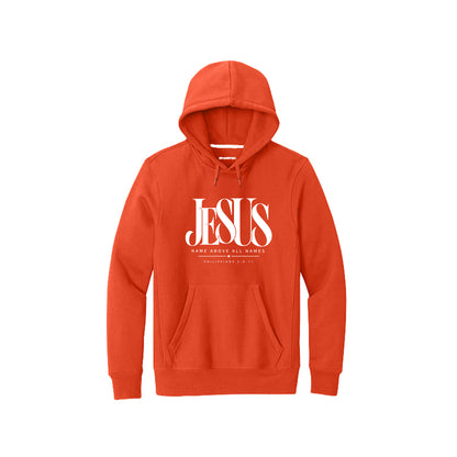 Jesus Name Above All Names Christian Unisex Pullover Hooded Sweatshirt - ClaimedbyGodDesigns