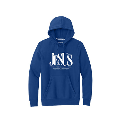 Jesus Name Above All Names Christian Unisex Pullover Hooded Sweatshirt - ClaimedbyGodDesigns