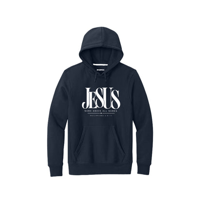 Jesus Name Above All Names Christian Unisex Pullover Hooded Sweatshirt - ClaimedbyGodDesigns