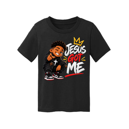 Jesus Got Me Toddler Christian T-shirt - ClaimedbyGodDesigns
