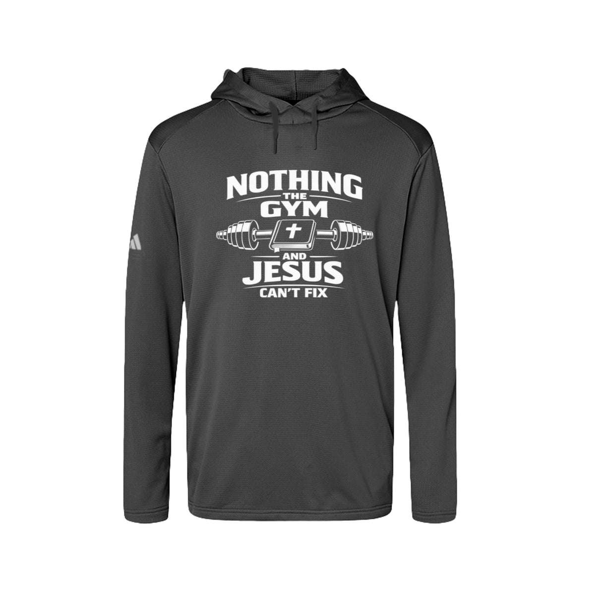 Nothing The Gym And Jesus Can't Fix Christian Gym Hoodie - ClaimedbyGodDesigns