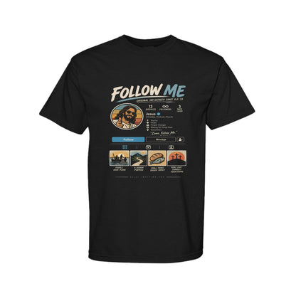 Jesus The Original Influencer Follow Me Funny Christian T-Shirt - Claimed by God Designs
