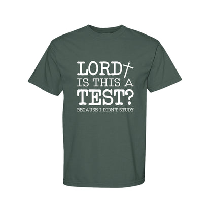 Lord Is This A Test Funny Christian T-Shirt