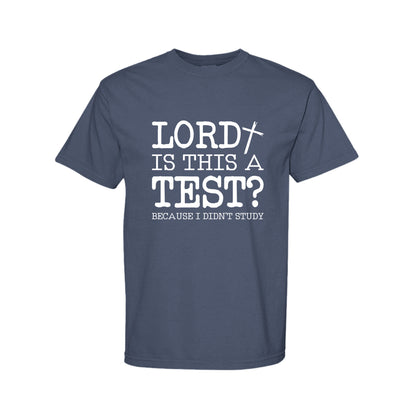 Lord Is This A Test Funny Christian T-Shirt