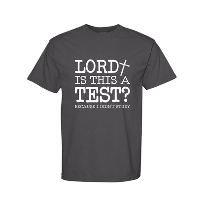Lord Is This A Test Funny Christian T-Shirt