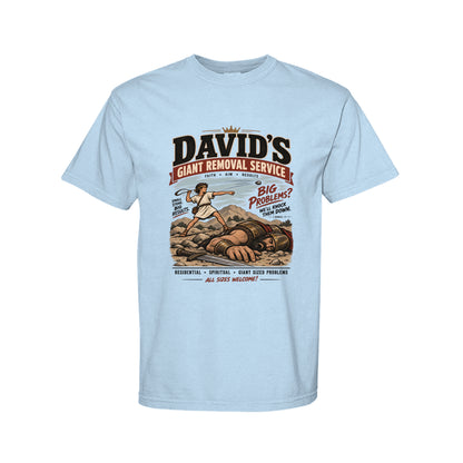 David's Giant Removal Service Funny Christian T-Shirt