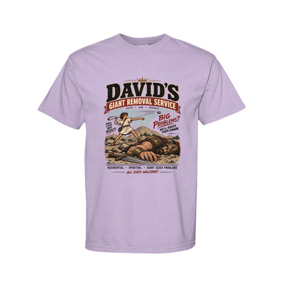 David's Giant Removal Service Funny Christian T-Shirt