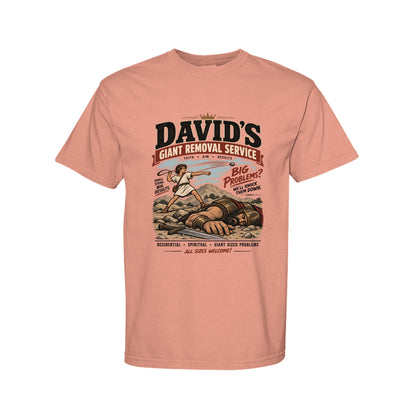 David's Giant Removal Service Funny Christian T-Shirt