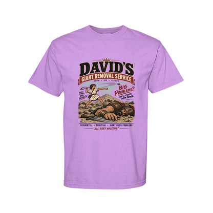 David's Giant Removal Service Funny Christian T-Shirt
