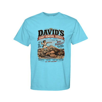 David's Giant Removal Service Funny Christian T-Shirt