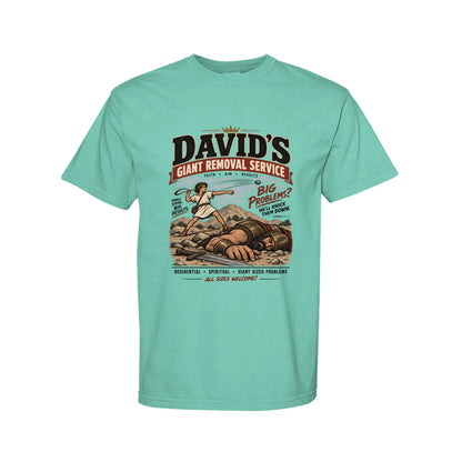 David's Giant Removal Service Funny Christian T-Shirt