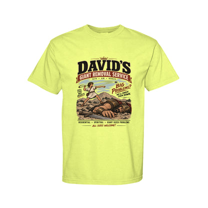 David's Giant Removal Service Funny Christian T-Shirt