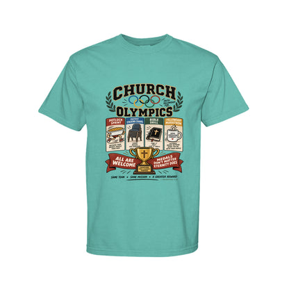 Church Olympics Funny Christian T-Shirt