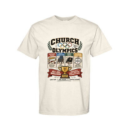 Church Olympics Funny Christian T-Shirt