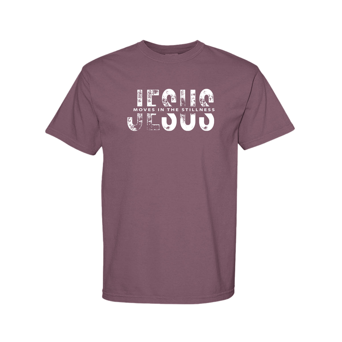 Jesus Moves in the Stillness Christian T-Shirt
