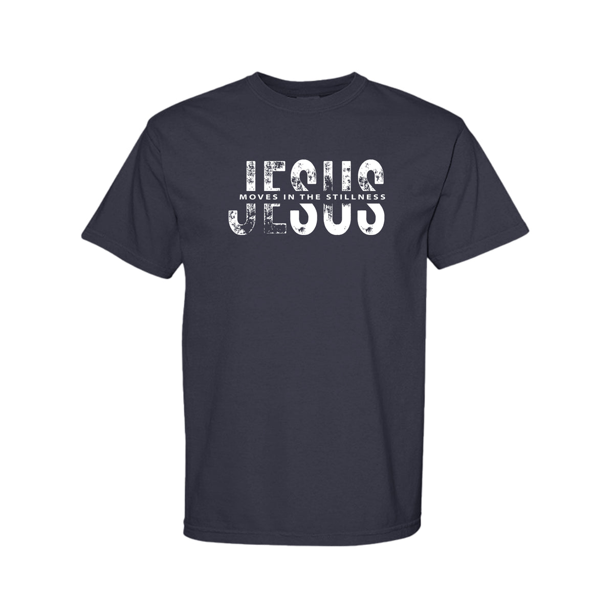 Jesus Moves in the Stillness Christian T-Shirt