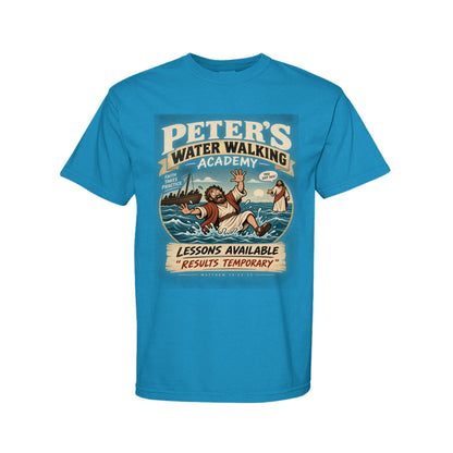 Peter's Water Walking Academy Funny Christian T-Shirt