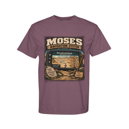 Moses Navigation System Funny Christian T-Shirt
