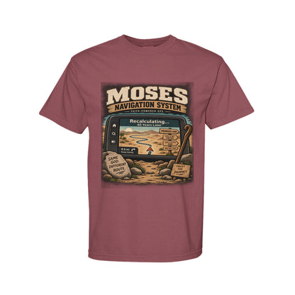Moses Navigation System Funny Christian T-Shirt