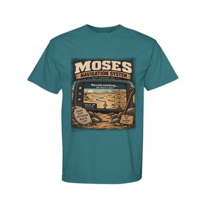 Moses Navigation System Funny Christian T-Shirt