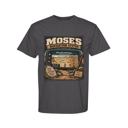 Moses Navigation System Funny Christian T-Shirt