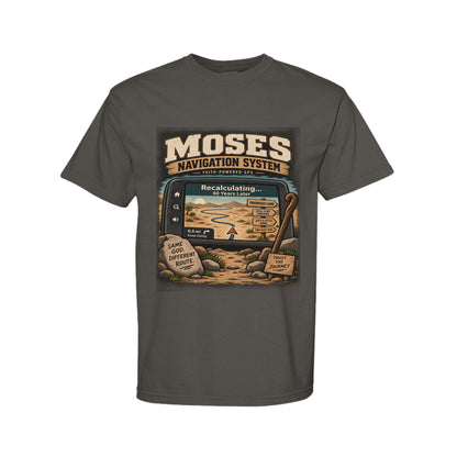 Moses Navigation System Funny Christian T-Shirt