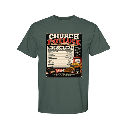Church Potluck Funny Christian T-Shirt