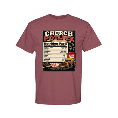 Church Potluck Funny Christian T-Shirt