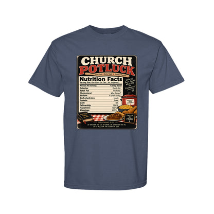 Church Potluck Funny Christian T-Shirt