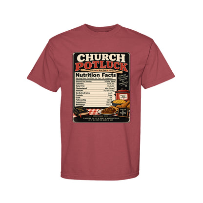 Church Potluck Funny Christian T-Shirt