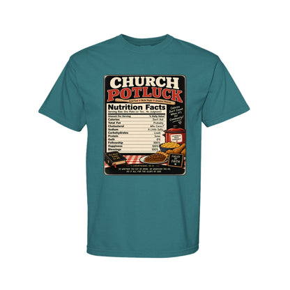 Church Potluck Funny Christian T-Shirt