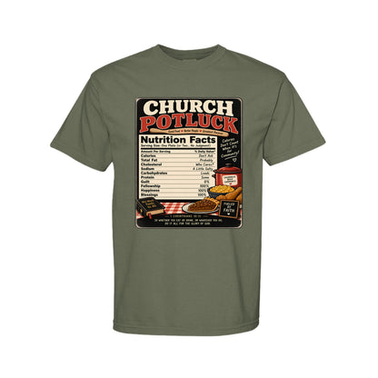 Church Potluck Funny Christian T-Shirt