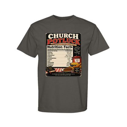 Church Potluck Funny Christian T-Shirt