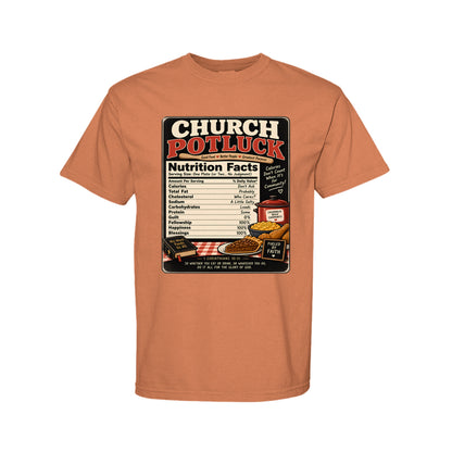 Church Potluck Funny Christian T-Shirt